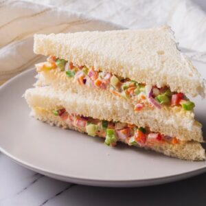 Veg mexican sandwich
