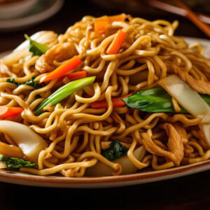 Veg.Chowmin Sandwich