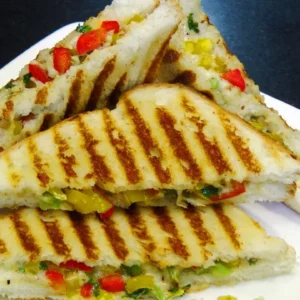 Chilli Cheese Grilled Sandwich