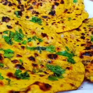 Bajre Ki Roti with Butter